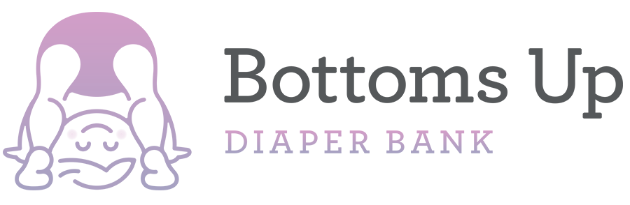 Bottoms Up Diaper Bank logo